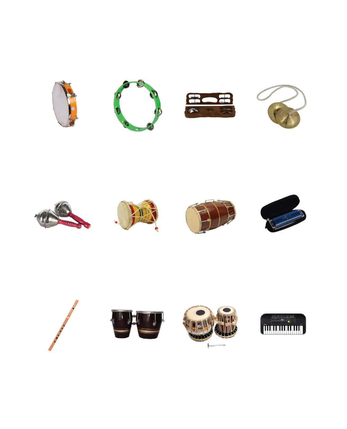 Std 1 to 8 (301 to 500 Students) Total 20 Musical Instrument