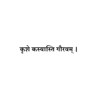 Sanskrit Quote